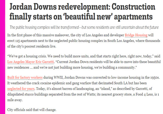 revitalization of the city of watts on the way